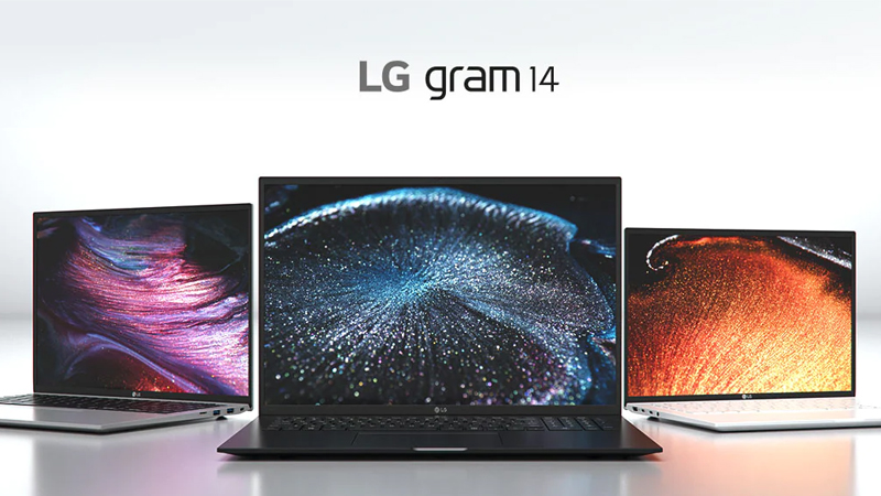 Laptop LG Gram 14 i5 với trọng lượng chỉ 999 gram v&agrave; c&oacute; khả năng chịu đựng va đập tốt
